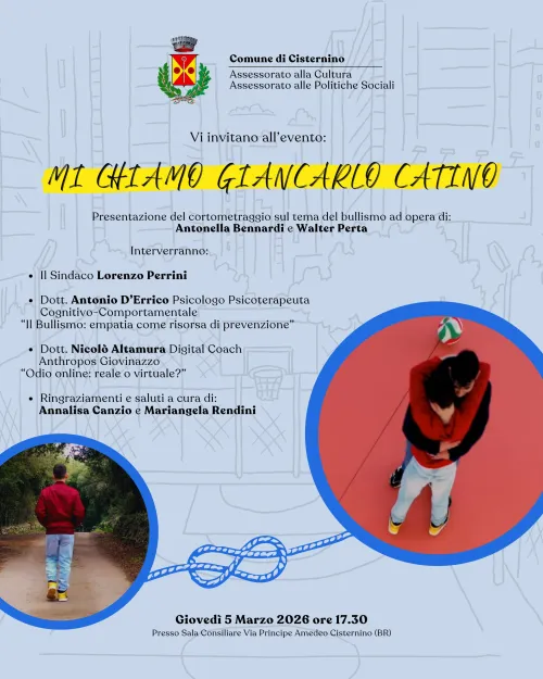 Mi chiamo Giancarlo Catino