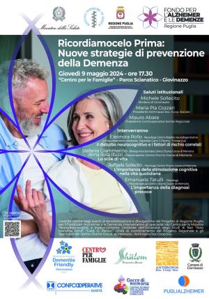 Ricordiamocelo Prima: Nuove strategie di prevenzione della Demenza