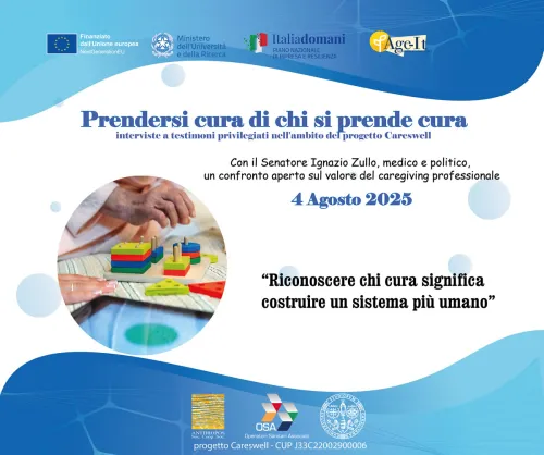 PROGETTO CARESWELL -  Incontro con il senatore Ignazio Zullo