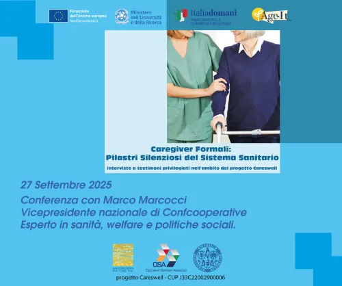 PROGETTO CARESWELL -  Incontro con il vice presidente nazionale di Confcooperative Marco Marcocci