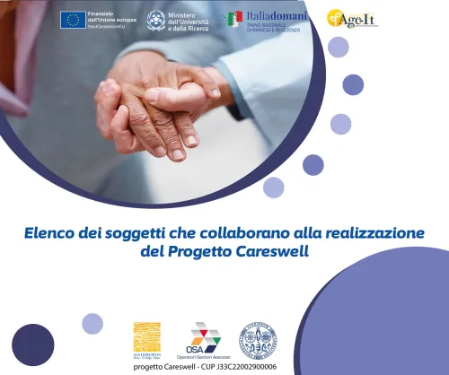 ELENCO AGGIORNATO DEI SOGGETTI CHE COLLABORANO ALLA REALIZZAZIONE DEL PROGETTO CARESWELL