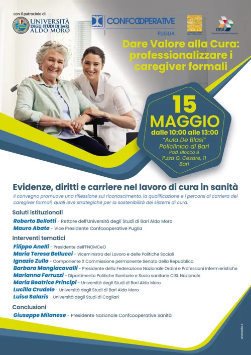 Dare valore alla cura: professionalizzare i caregiver formali